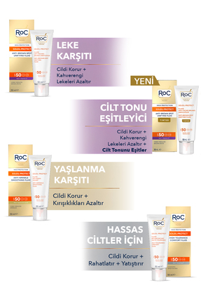 Hassas Ciltler İçin Yüksek Koruma Yüz Güneş Kremi SPF50 50 ml Image 5