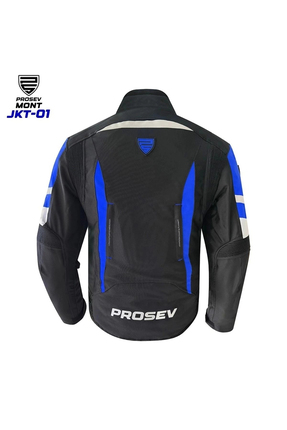 JKT01 - 4 MEVSİM MONT (MAVI/SİYAH) Image 1