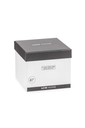 LCW HOME Beyaz 2 Kişilik Porselen Kahve Fincan Takımı 100 Ml Image 3