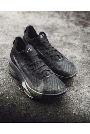 Air Zoom Alphafly Next% 3 Siyah Profesyonel Koşu Ayakkabısı Image 5