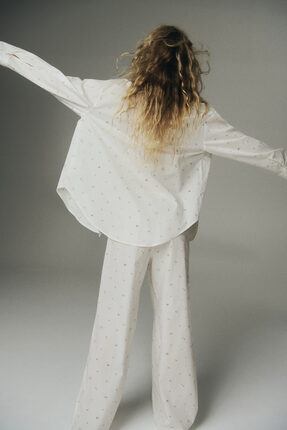 Pamuklu Pijama Takımı Image 4