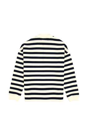 Erkek Çocuk Lacivert Yarm Fermuarlı Süprem Sweatshirt 50316707-VR033 Image 4