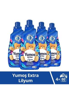 Extra Konsantre Çamaşır Yumuşatıcısı Lilyum 1440 ml 60 Yıkama 4 Adet Image 0
