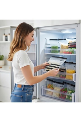 Istad Kilitli Buzdolabı Poşeti- 60 Adet Image 5