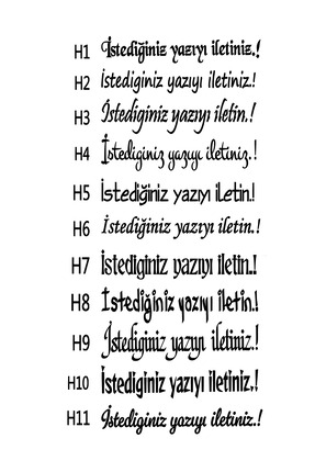 Kişiye Özel Hackback Araç Arka Cam Yazısı Sticker| Golf,Corsa Polo vb Yazısı 6 Renk 50x8 cm Image 1