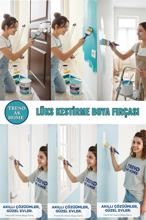 Iz Bırakmayan Ipek Fırça Ekstra Güçlü No: 1.5 + Sünger Rulo Seti 10 Cm + Yedek + Kadife Yedek 10 Cm Image 5