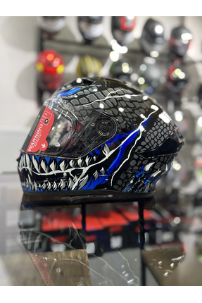 Stellar Mavi Taoteı Kapalı Kask Image 5