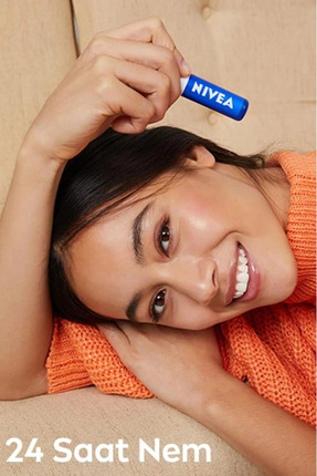 Besleyici Renksiz Nemlendirici Dudak Bakım Kremi 4.8gr, Kuru ve Çatlak Dudaklar, Shea Yağı, Koruyucu Image 2