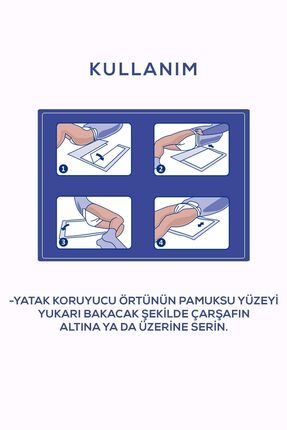 Yatak Koruyucu Örtü 60x90 Cm 30'lu X6 Adet KÖPEK - KEDİ ÇİŞ PEDİ Image 3