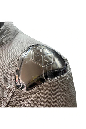 JK194 Korumalı Yazlık Motosiklet Montu Gri (YENİ SEZON) Image 2