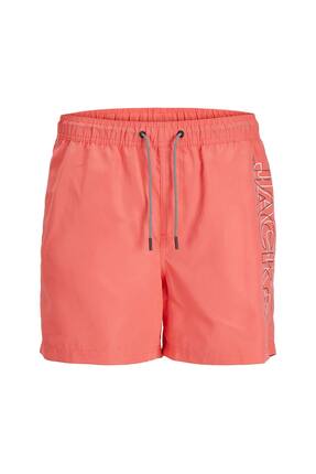 Jack&Jones Erkek Minimalist Plaj Şortu - Yazlık, Rahat, Şık Image 2