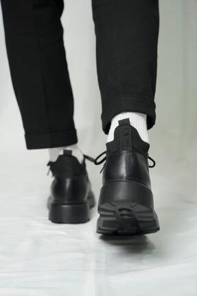 K569 Lucas Model Hakiki Deri El Yapımı Erkek Bot Image 4