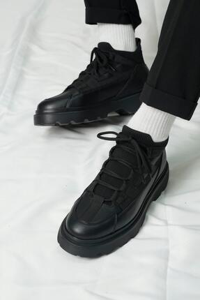 K569 Lucas Model Hakiki Deri El Yapımı Erkek Bot Image 0