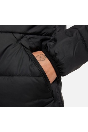 Academy Pro Therma Fit Kadın Siyah Kapüşonlu Mont Image 4