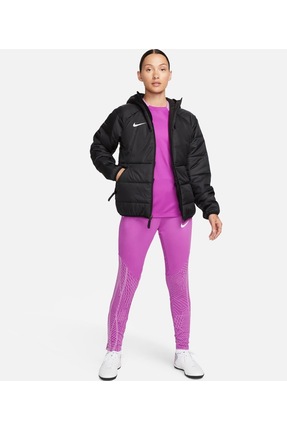 Academy Pro Therma Fit Kadın Siyah Kapüşonlu Mont Image 1