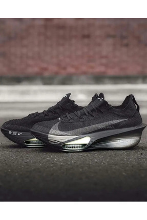 Air Zoom Alphafly Next% 3 Siyah Profesyonel Koşu Ayakkabısı Image 6