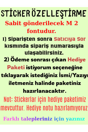 Beyaz - Kişiye Özel Araç Arka Cam Sticker - 40x5 cm Minimalist Yazı - Oto, Motor, Ayna, Ev Dekoru Image 3