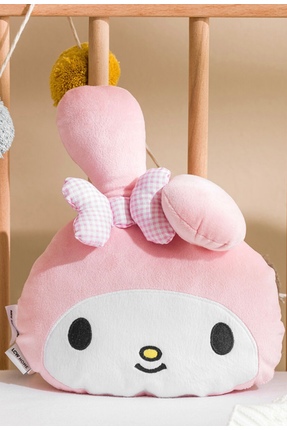Lcw Home Lisanslı Hello Kitty ve Arkadaşları My Melody Figürlü Peluş Bebek Kırlent Image 1