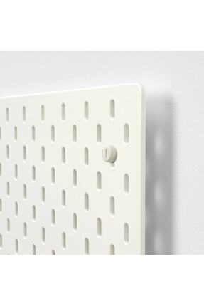 Skadıs Beyaz 76x56 Cm Çok Amaçlı Pano Pegboard Image 1