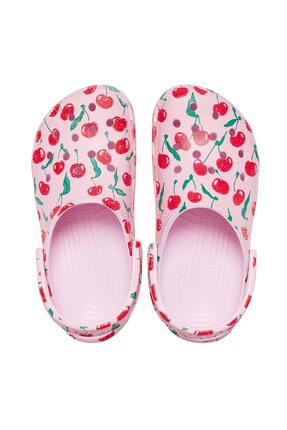 211008-6ZW Classic Fresh Fruits Clog Terlik Pembe Image 0