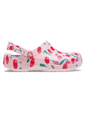 211008-6ZW Classic Fresh Fruits Clog Terlik Pembe Image 4