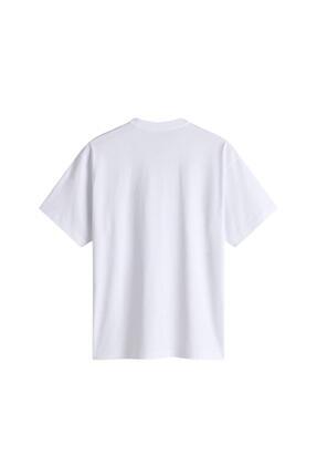 000P1PWHT1-R Left Chest Iı Loose Ss Erkek T-Shirt Beyaz Image 1
