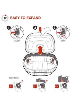 SHAD SH-58X  46LT-52LT-58LT TAŞIMA 3 KADEMELİ Image 2
