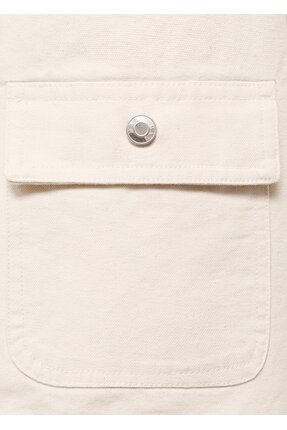 Kadife yaka jean parka Image 7