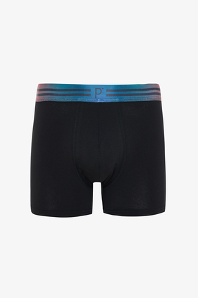 Erkek 3'lü P Logolu Boxer Image 1