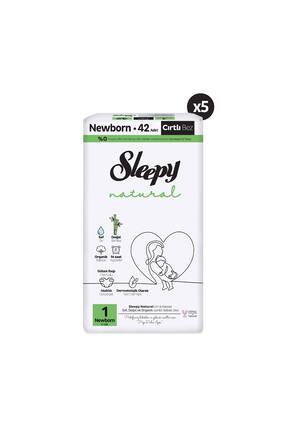 Natural Büyük Fırsat Paketi Bebek Bezi 1 Numara Yenidoğan 210 Adet Image 1