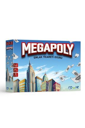 Megapoly Emlak Ticaret Oyunu Eğitici Zeka Oyunu - Ailece Oynanır - Çocuklar İçin Kutu Oyunu Image 1