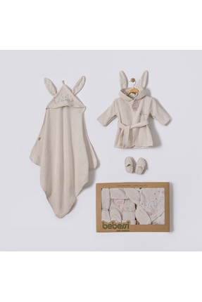 KIZ BEBEK PRINCESS KUTULU BORNOZ SET Image 0