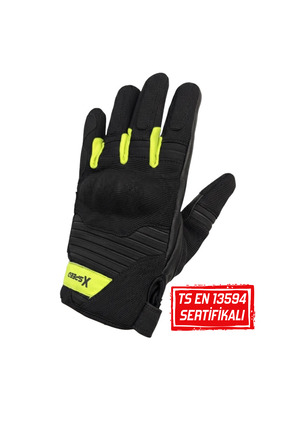 Traffic EN/ TSE 13594 Sertifikalı Kışlık Korumalı Motosiklet Eldiveni Image 0