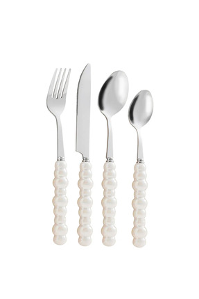 LCW HOME Siyah 4 Parça Çatal Kaşık Bıçak Seti Image 4