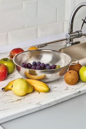 Home Paslanmaz Çelik Makarna Süzgeci 26cm Image 1