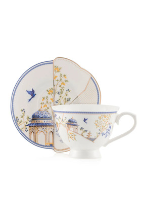 LCW HOME Karışık Baskılı 2 Kişilik Porselen Çay Fincan Takımı 220 Ml Image 4