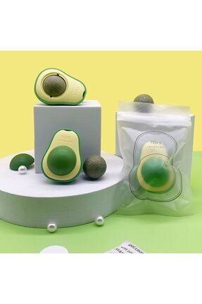 Doğal Kedi Nanesi (avokado Tasarımlı Kedi Yalama Topu) Avocado Catnip Image 7