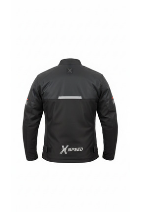 Wise Korumalı Motosiklet Montu 50. Yıl Özel Füme Wisef Image 2