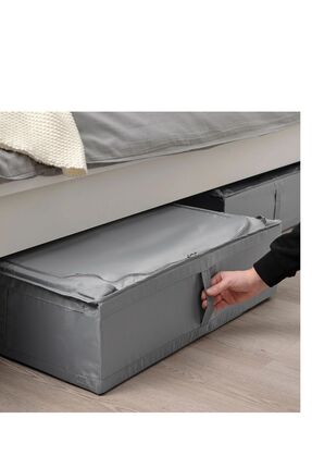 Skubb Hurç, Koyu Gri, 65x53x19 cm Yatak Altı Yastık Çarşaf Nevresim Giysi Saklama Kutusu Hurç Kutu Image 5