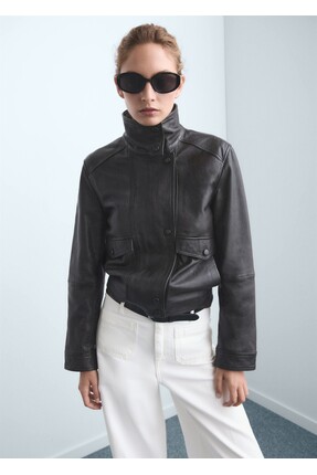 Düğmeli wideleg jean Image 5