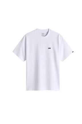 000P1PWHT1-R Left Chest Iı Loose Ss Erkek T-Shirt Beyaz Image 0