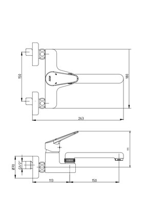 Spylos Aplike Mutfak Eviye Bataryası 102107271 Image 1