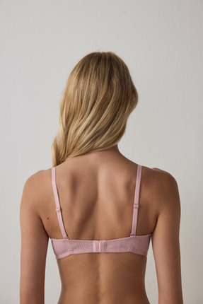 Pembe Pop Up Pointel Sütyen Image 4