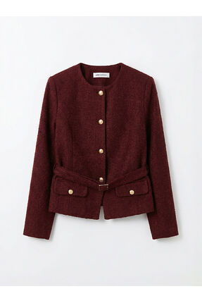 Çelebi Store'dan Kaliteli Parçalar Oval Roba Kadın Tüvit Ceket Image 5