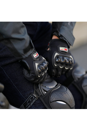 Gt10 Korumalı Yazlık Eldiven Siyah Image 2