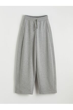 Beli Lastikli Kadın Kalın Eşofman Altı Image 0