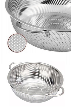 Home Paslanmaz Çelik Makarna Süzgeci 26cm Image 4
