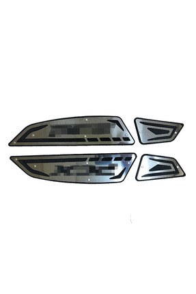 HONDA PCX 2025 UYUMLU KAUÇUK + KROM AYAK BASAMAK Image 0