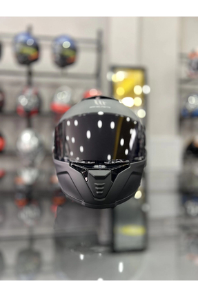 Helmets Thunder 4 Matt Black Kask Şeffaf Vizörlü Image 5