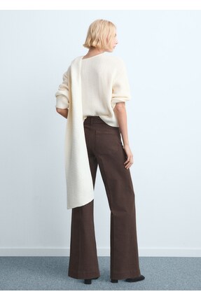 Wideleg cepli jean pantolon Image 3